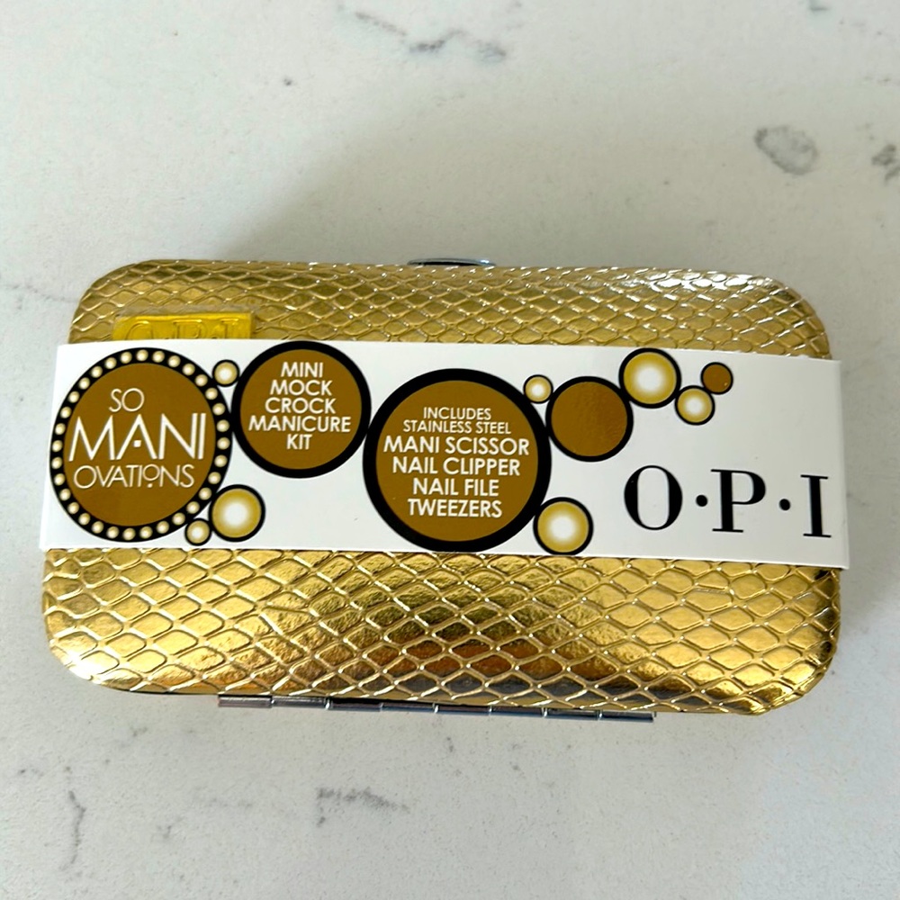 OPI Mini Manicure Kit 💛 Travel Set purse size RARE